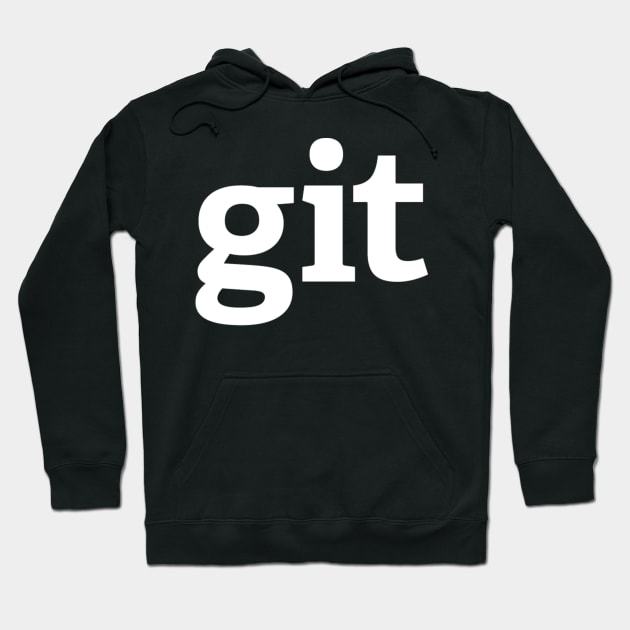 Git Authentic - version control system Hoodie by mangobanana